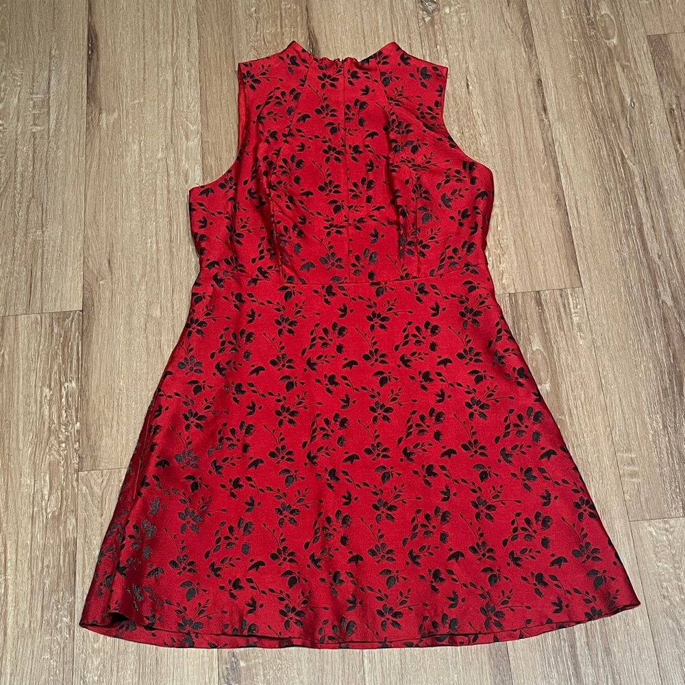 Kensie Red Floral Dress